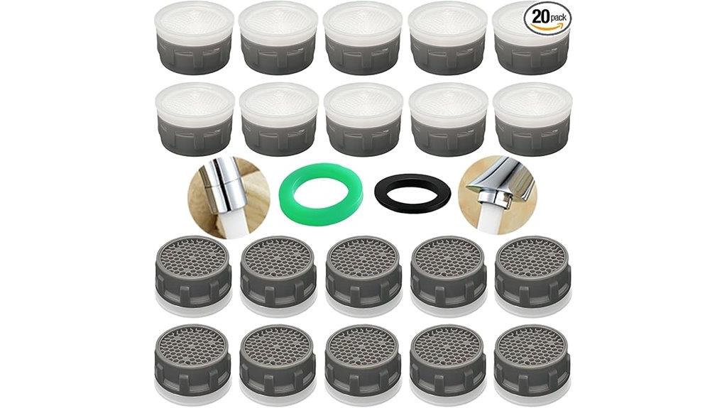 20 piece 1 5 gpm faucet aerator