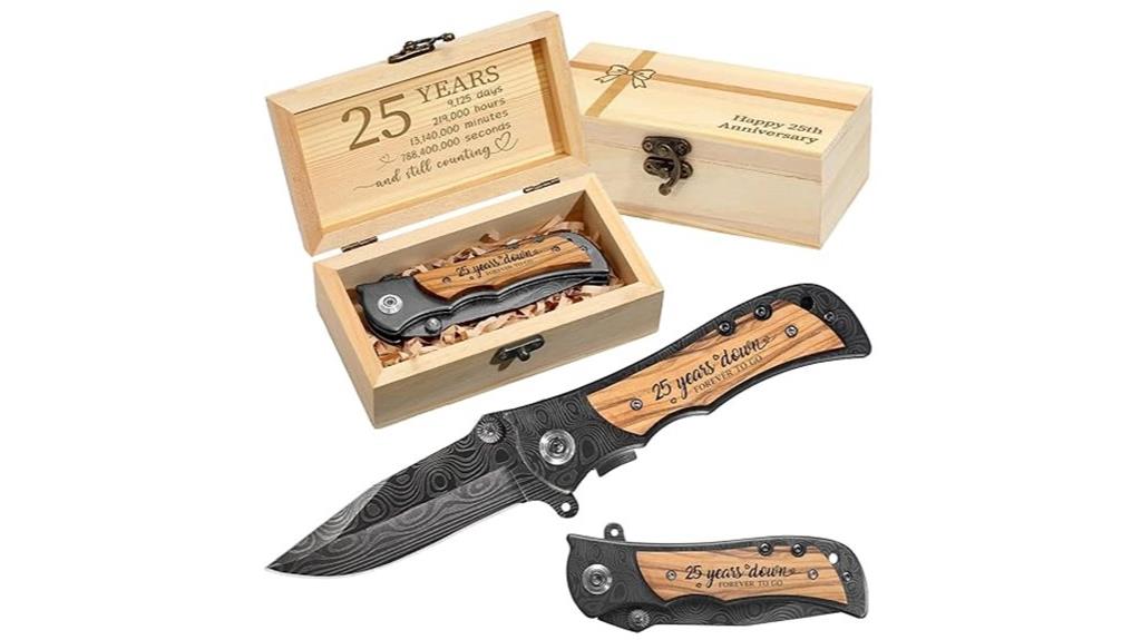 25th anniversary pocket knife