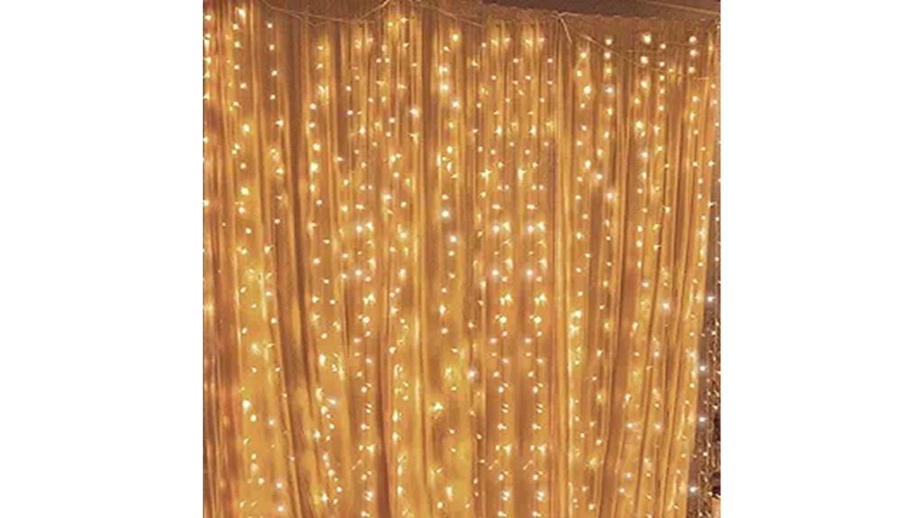 300 led window curtain