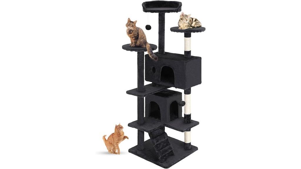 54 inch indoor cat tower
