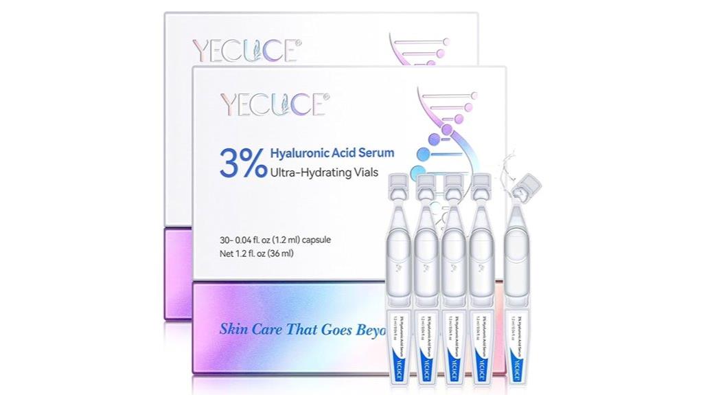 60 piece hydrating serum pack