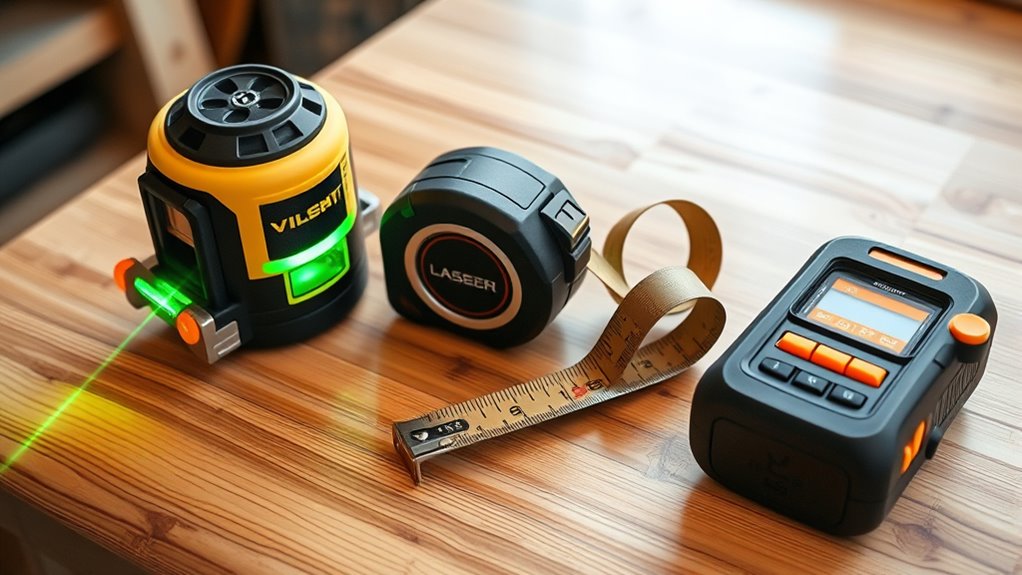 accurate measurement and leveling