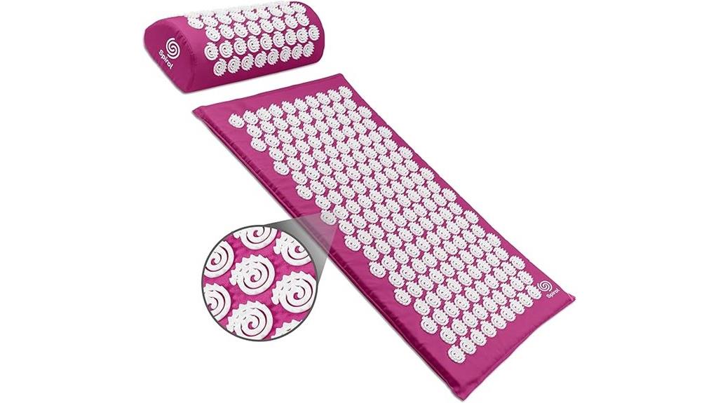 acupressure mat and pillow