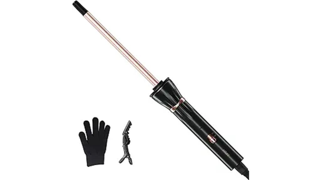 adjustable 3 8 inch curling iron