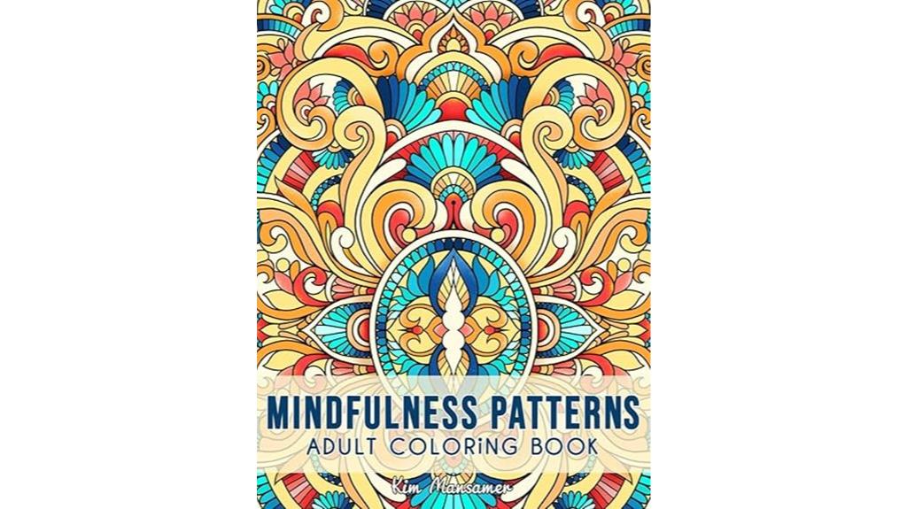adult mindfulness coloring book
