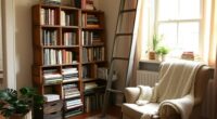 affordable home library setup