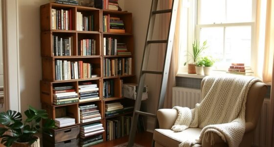 affordable home library setup