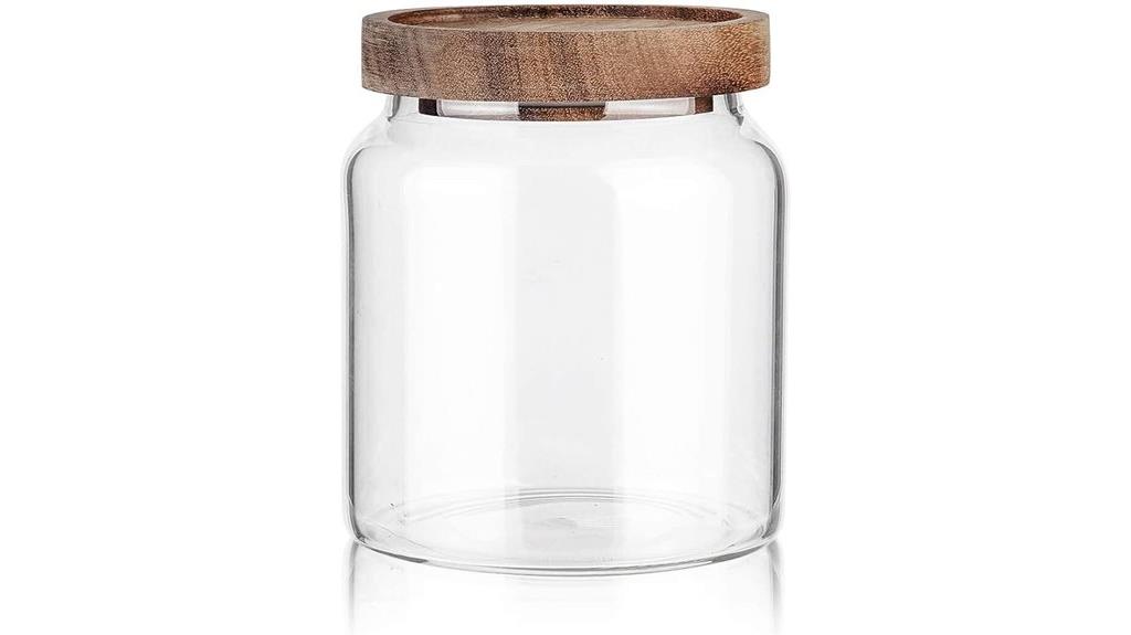 airtight glass food storage