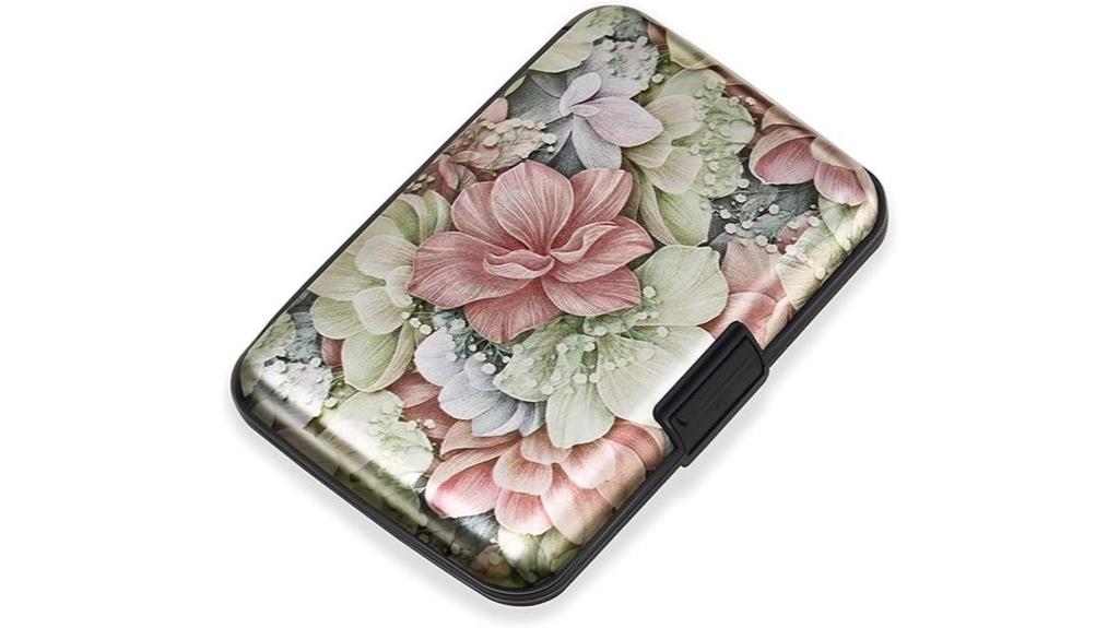 aluminum rfid credit card holder