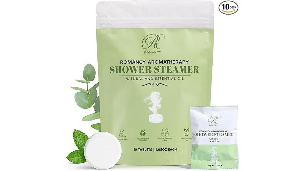 aromatherapy shower bombs