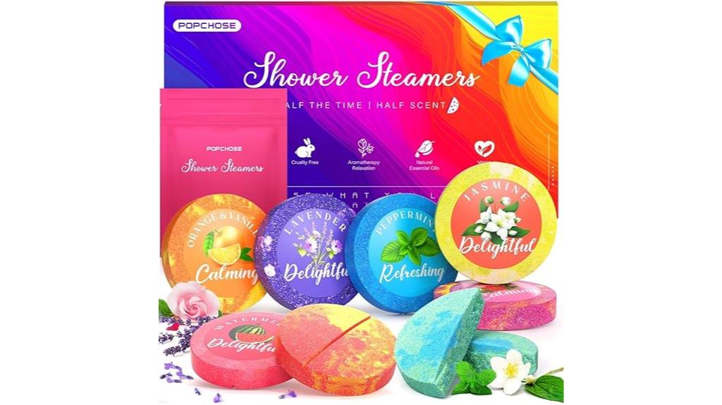 aromatherapy shower tablets pack