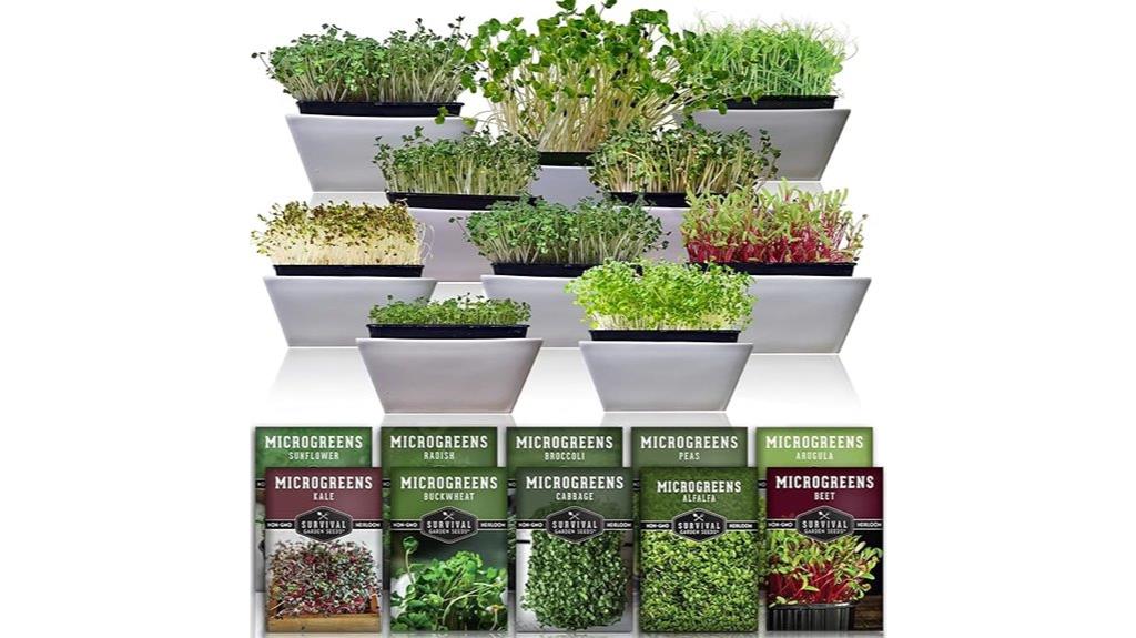 assorted microgreen seed pack