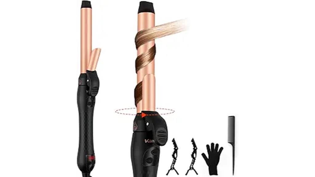 automatic 1 inch curling wand