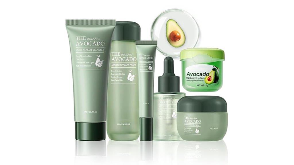 avocado skincare gift set