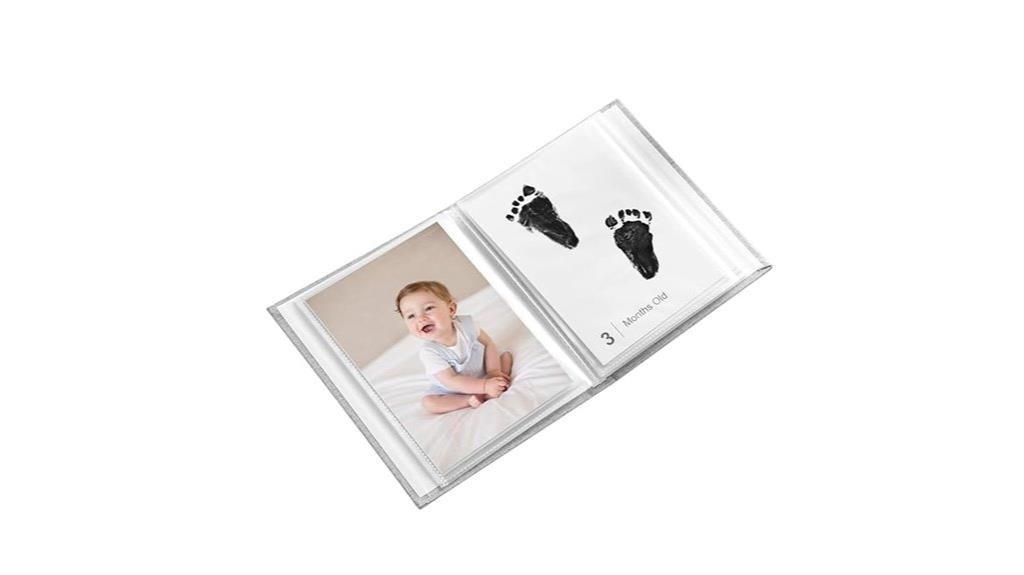 baby milestone photography album