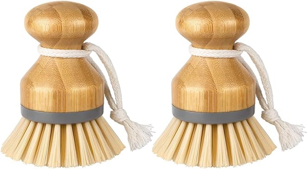 bamboo palm scrub set