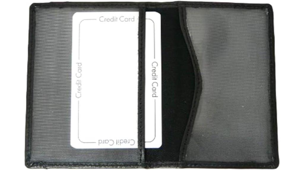 black genuine leather wallet