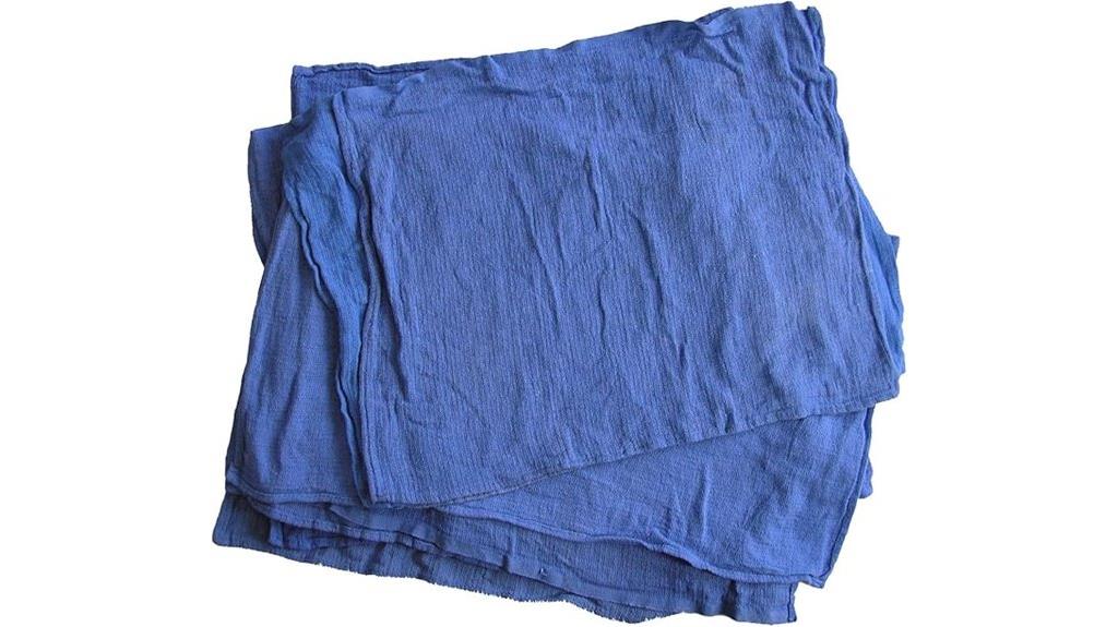 blue cotton towels bulk