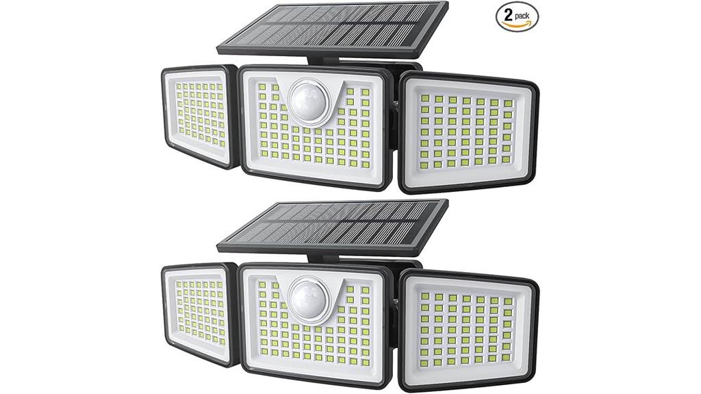 bright motion sensor security light