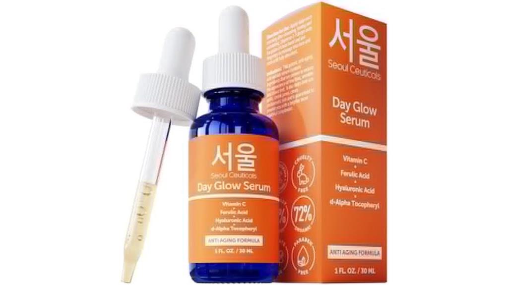 brightening hydrating skin serum