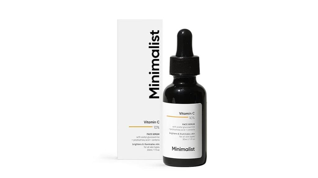 brightening minimalist vitamin c