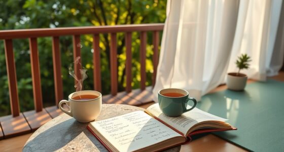 calm morning mindfulness practice