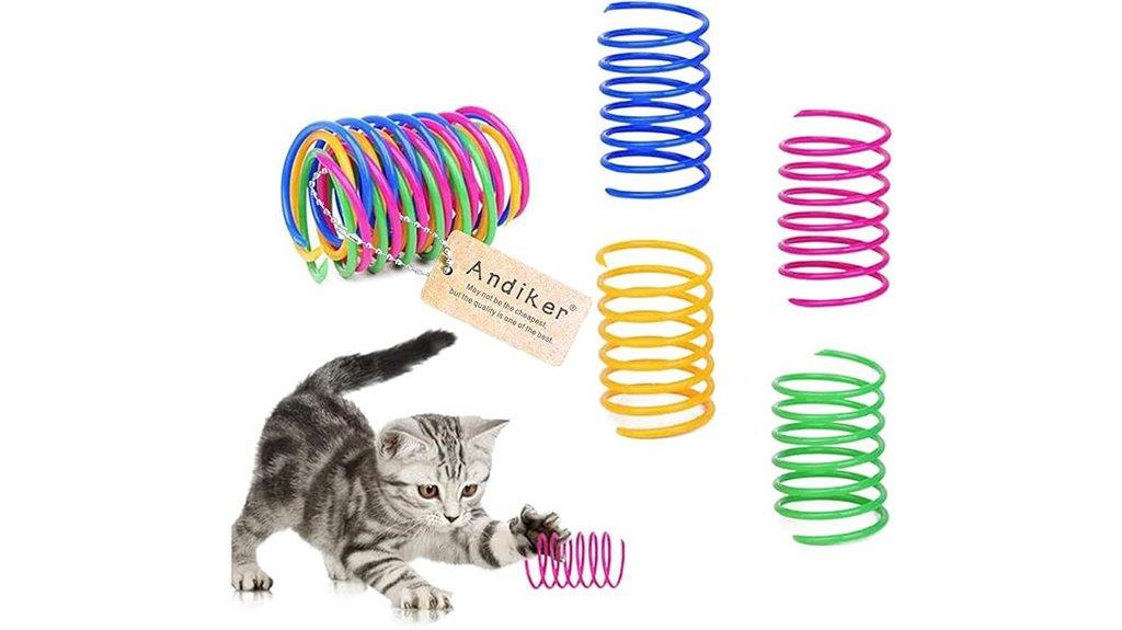cat toy spiral springs
