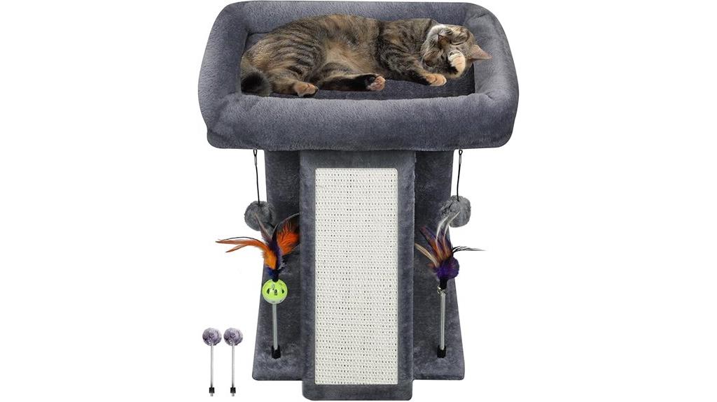 cat tree with scratching post