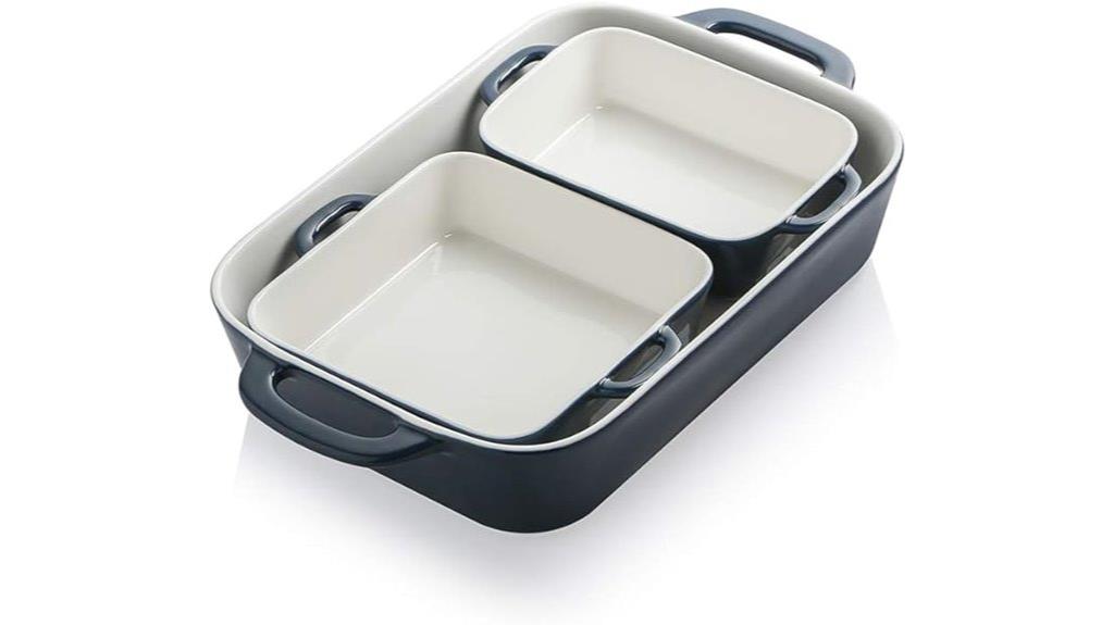ceramic baking cookware set