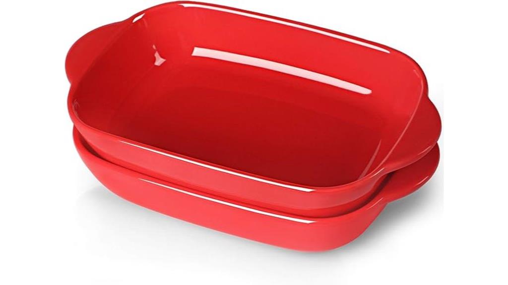 ceramic rectangular baking dish