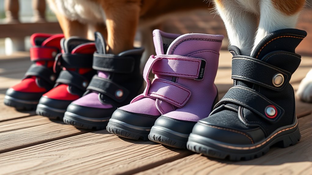 choosing dog boots wisely