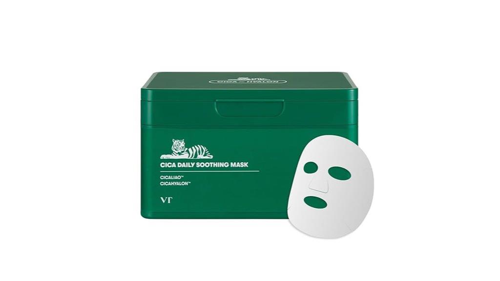 cica soothing face masks