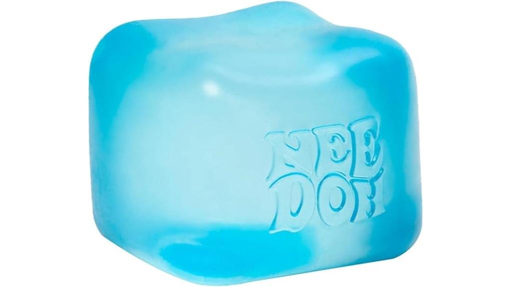 colorful cube squeeze toy