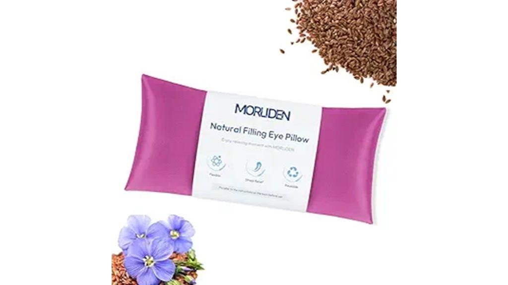 comfortable yoga eye pillow
