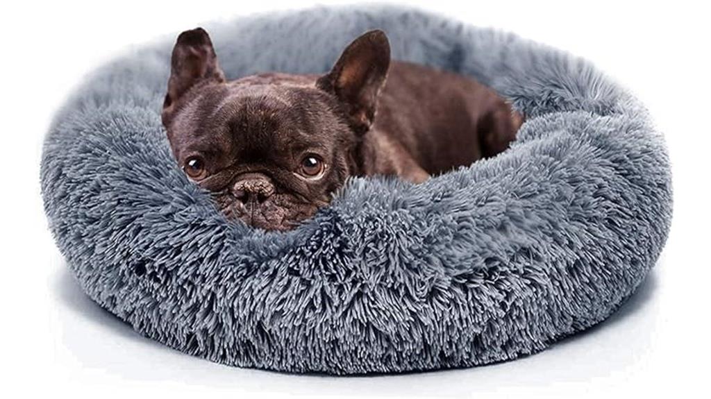 compact soothing pet bed