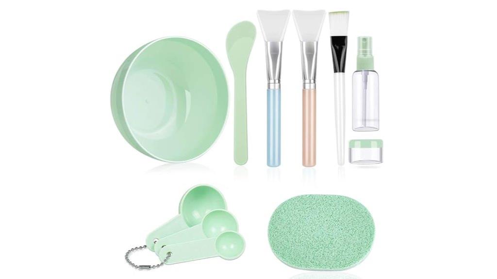 complete facial mask mixing kit
