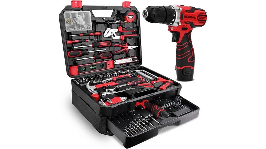 comprehensive 276 piece tool set
