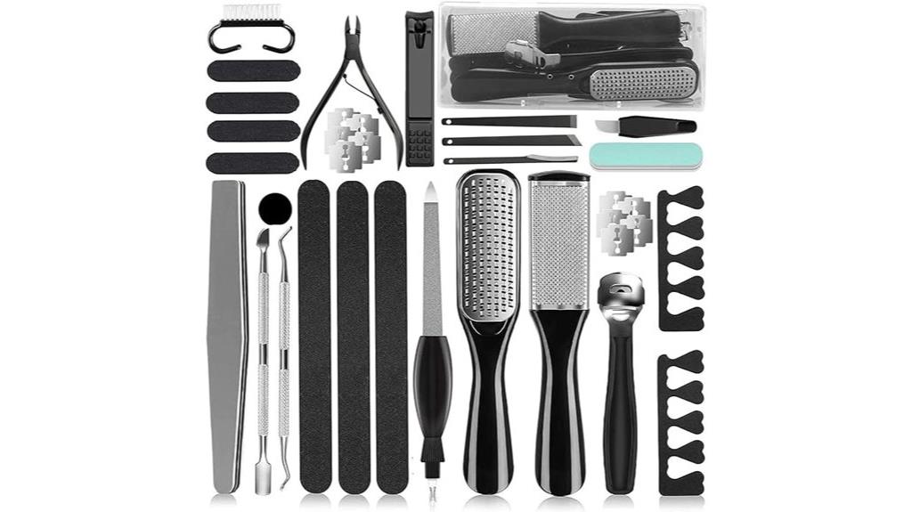 comprehensive pedicure tool set