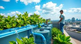 constructing rainwater collection system