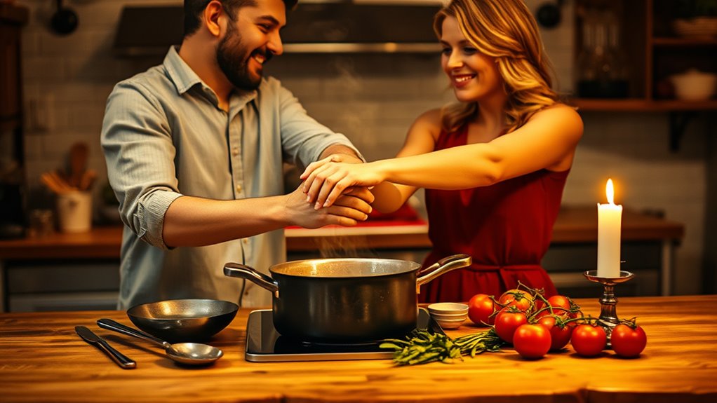 cooking bonding sharing experimenting