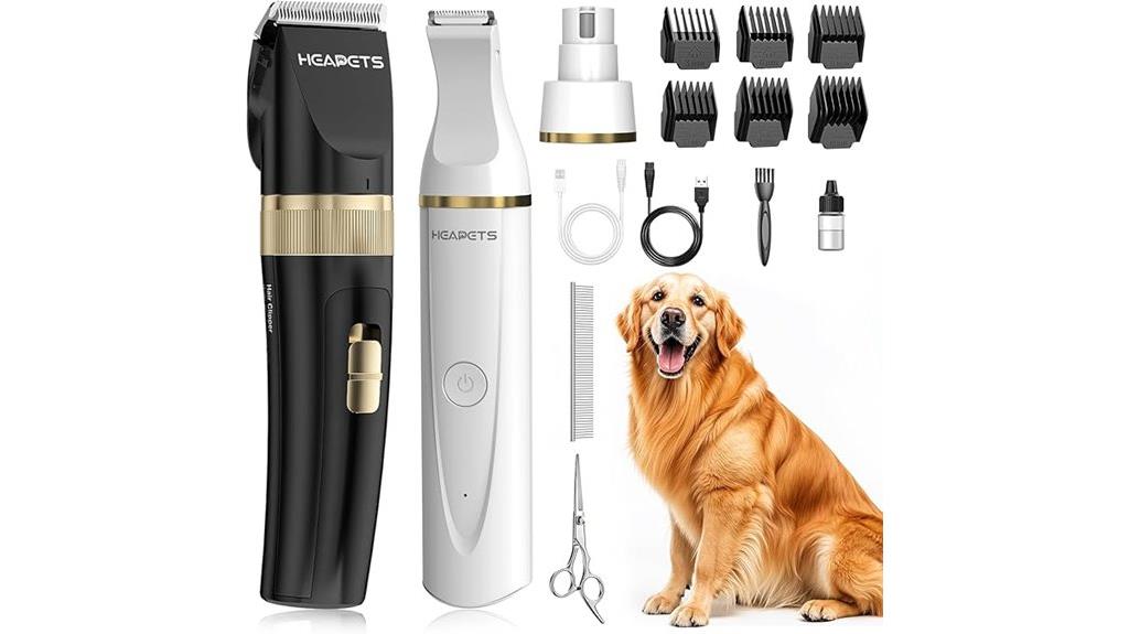 cordless dog grooming kit
