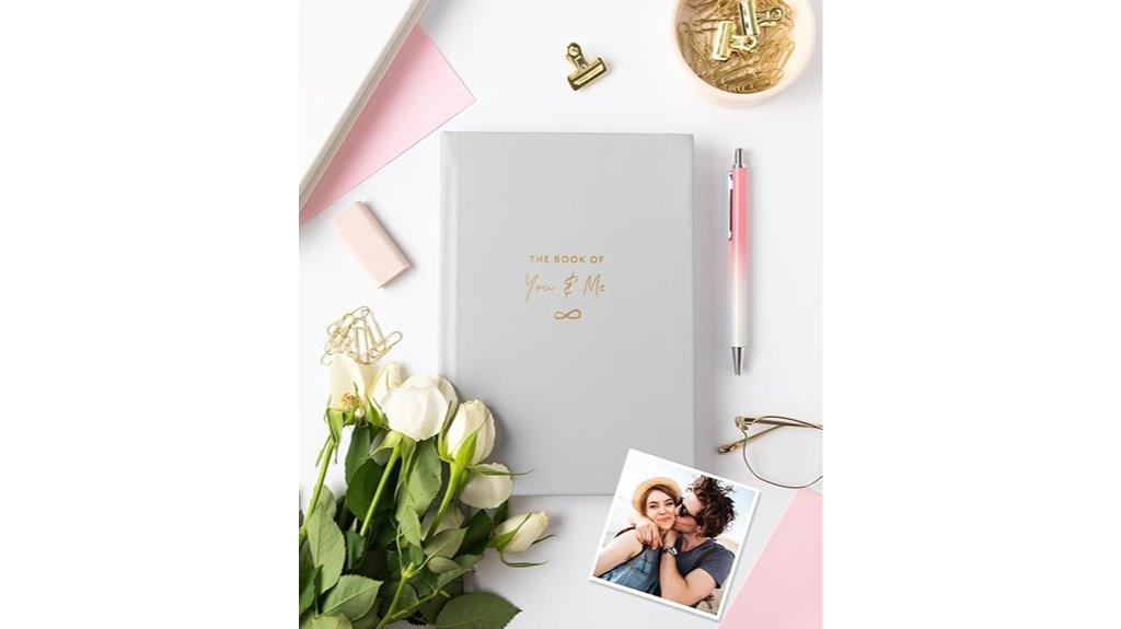 couples adventure journal book