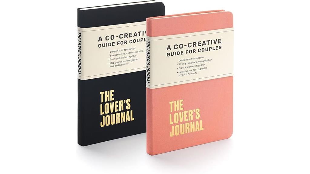 couples love journal set