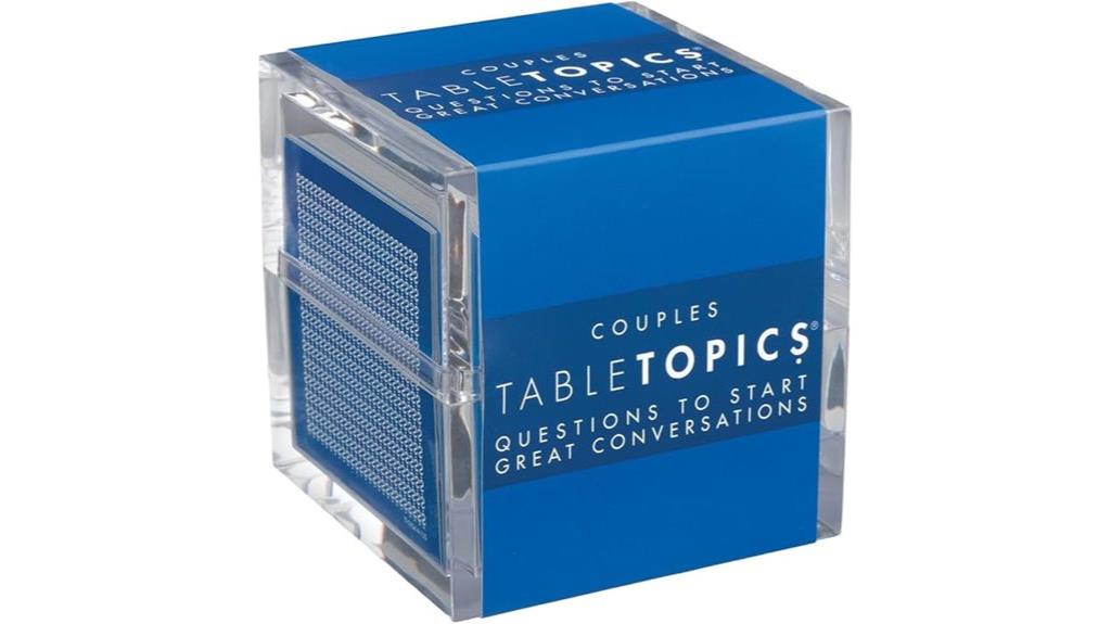 couples question card game
