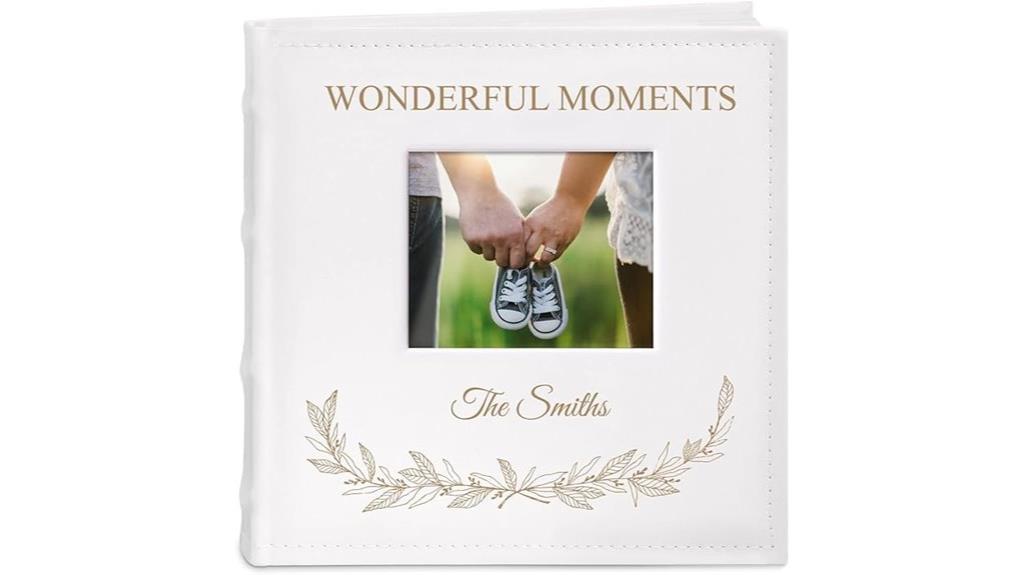 couples slip in photo album