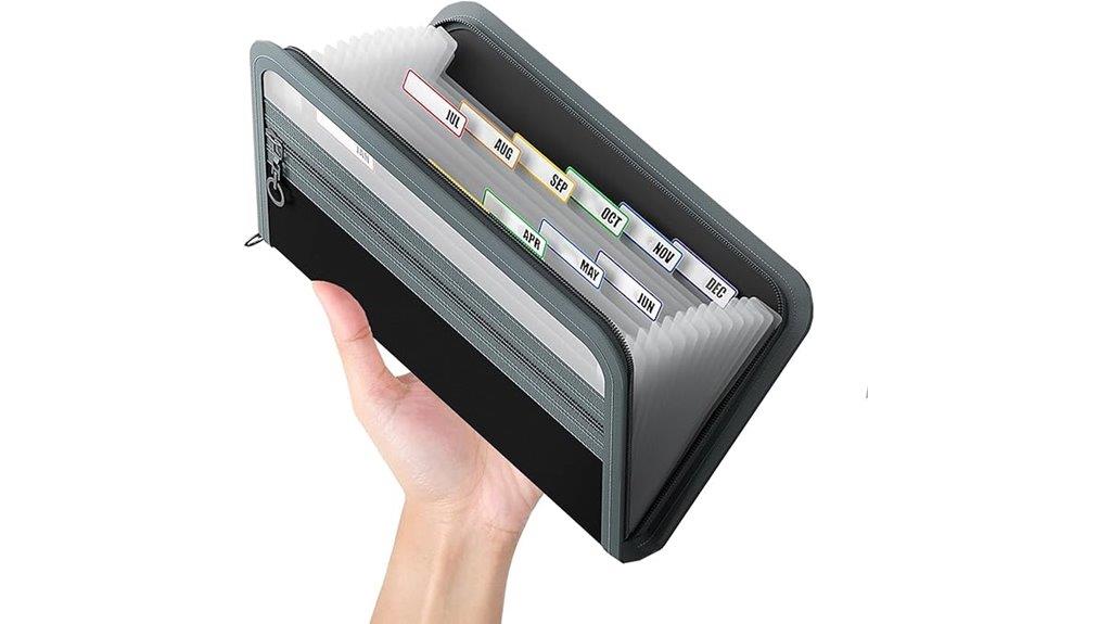 coupon organizer with pockets