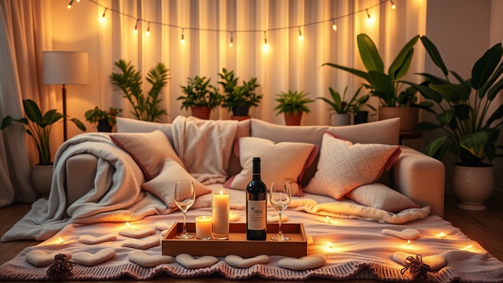create intimate romantic moments