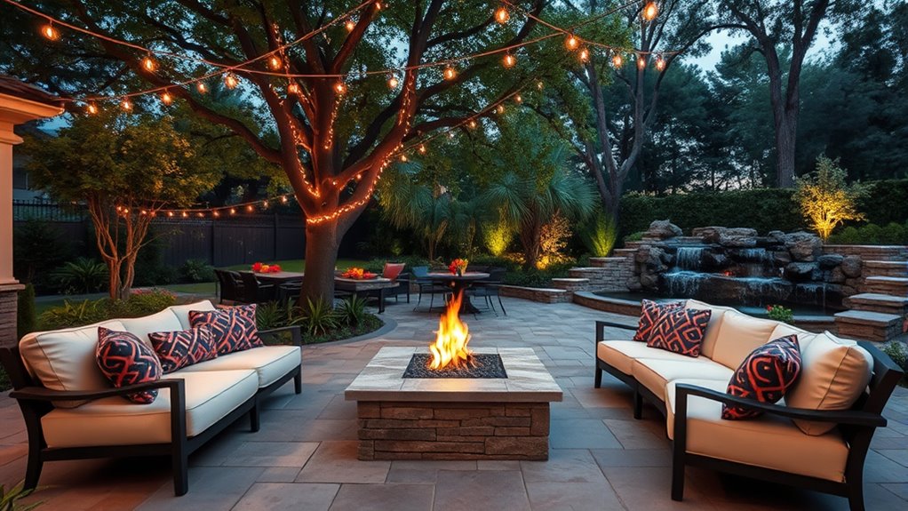 create inviting outdoor retreats