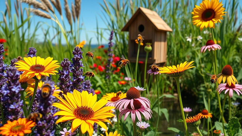 create native pollinator habitats