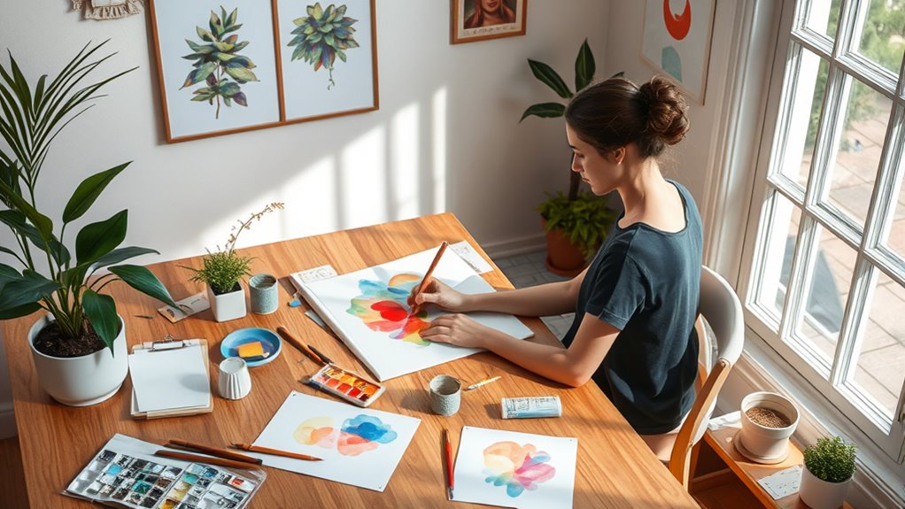 creative crafts boost mental health